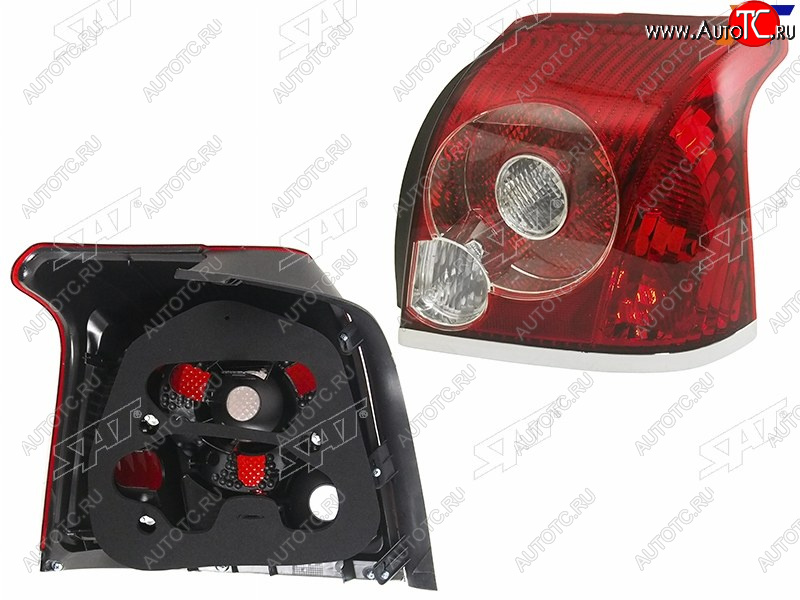 4 749 р. Фонарь задний правый SAT  Toyota Avensis  T250 седан (2006-2008) рестайлинг  с доставкой в г. Керчь