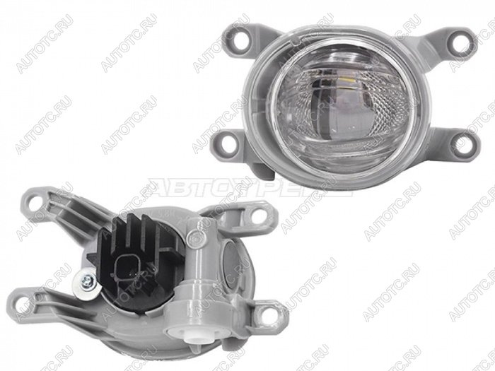1 379 р. Левая противотуманная фара SAT  Toyota C-HR  NGX10, ZGX10 - Fortuner  AN160  с доставкой в г. Керчь