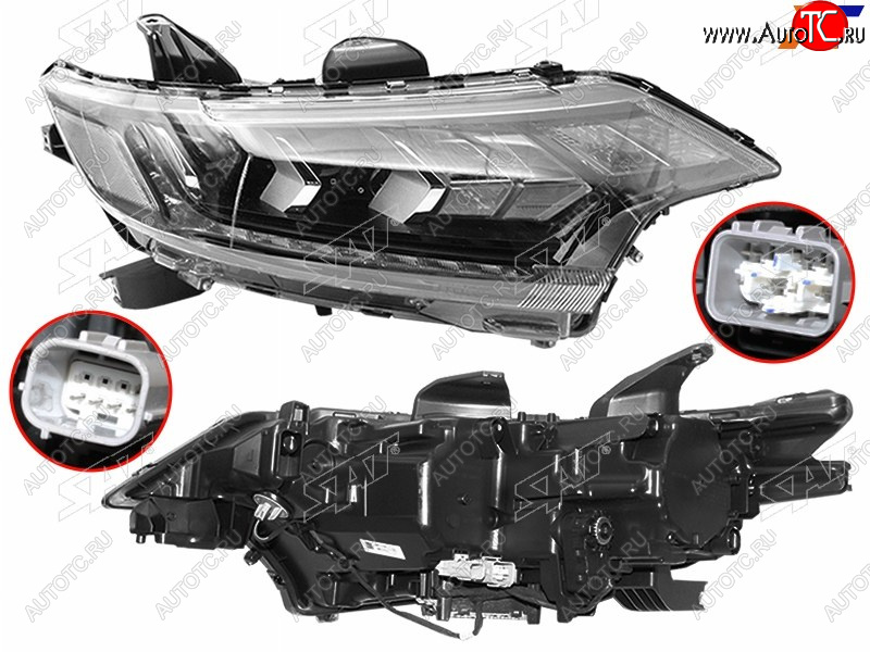 21 749 р. Фара правая (LED) SAT Mitsubishi Outlander GF 3-ий рестайлинг (2018-2022) с доставкой в г. Керчь Увеличить фотографию 1 21 749 р. Фара правая (LED) SAT Mitsubishi Outlander GF 3-ий рестайлинг (2018-2022) с доставкой в г. Керчь