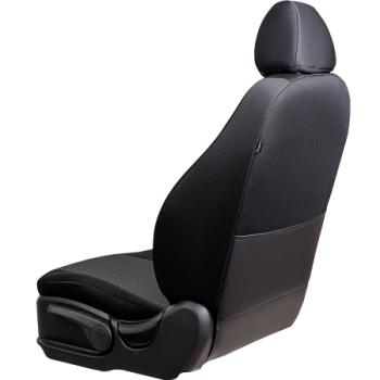3 799 р. Комплект чехлов для сидений (1+2 мес. Жаккард) ДУБЛИН Lord Autofashion  CITROEN Jumper  290 (2014-2022), Fiat Ducato  290 (2014-2025), Peugeot Boxer  290 (2014-2025) (черный, Прямоугольник черный)  с доставкой в г. Керчь. Увеличить фотографию 2