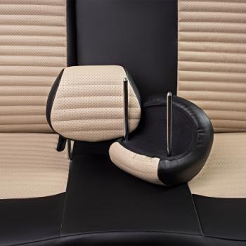 6 599 р. Комплект чехлов для сидений (к.Drive Active РЗСиС 60/40 3Г Илана+Орегон) ТУРИН-3 ст ЛАЙН Lord Autofashion  Лада Гранта FL ( 2191,  2190,  2194,  2192) (2018-2025) лифтбэк рестайлинг, седан рестайлинг, универсал рестайлинг, хэтчбек рестайлинг (черный, вставка бежевая, строчка бежевая)  с доставкой в г. Керчь. Увеличить фотографию 6