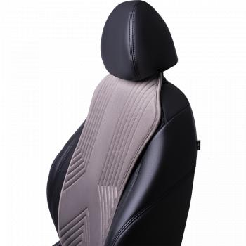 2 599 р. Накидка на сиденье (1 место Афины) ЛЮКС ст ВАН ВЭЙ Lord Autofashion   (серый, строчка серая)  с доставкой в г. Керчь. Увеличить фотографию 7