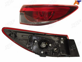 15 599 р. Фонарь задний правый (внешний) SAT  Mazda 6  GJ (2015-2018) 1 рестайлинг универсал, 1-ый рестайлинг седан  с доставкой в г. Керчь. Увеличить фотографию 2