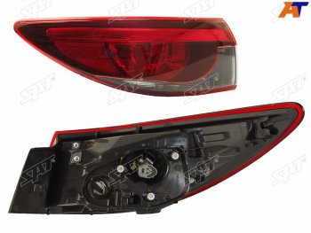 15 599 р. Фонарь задний левый (внешний) SAT  Mazda 6  GJ (2015-2018) 1 рестайлинг универсал, 1-ый рестайлинг седан  с доставкой в г. Керчь. Увеличить фотографию 2