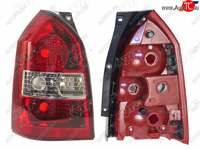 2 199 р. Фонарь задний левый SAT Hyundai Tucson JM (2004-2010)  с доставкой в г. Керчь