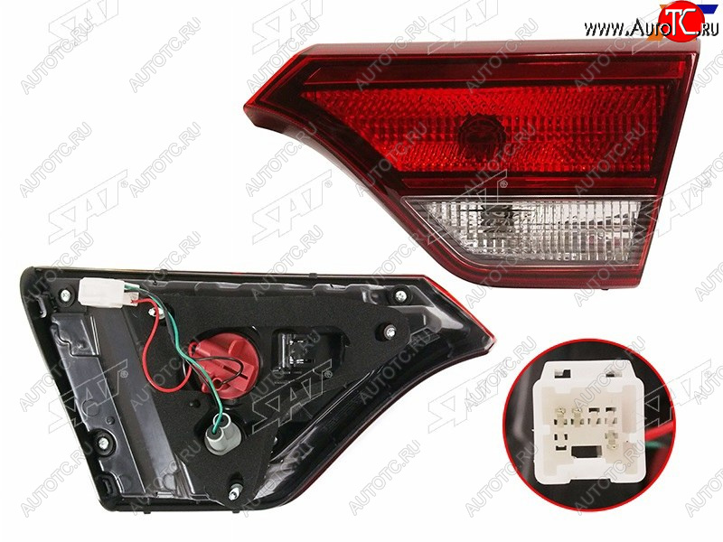 3 699 р. Правый фонарь в крышку багажника SAT  KIA Rio  4 FB (2020-2025) рестайлинг седан  с доставкой в г. Керчь