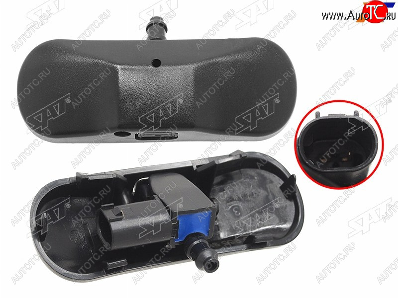 699 р. Форсунка омывателя лобового стекла Skoda Karoq 17-  Kodiaq 16-22  Volkswagen Golf 03-19  Jetta 05 SAT ST-227-0006  с доставкой в г. Керчь