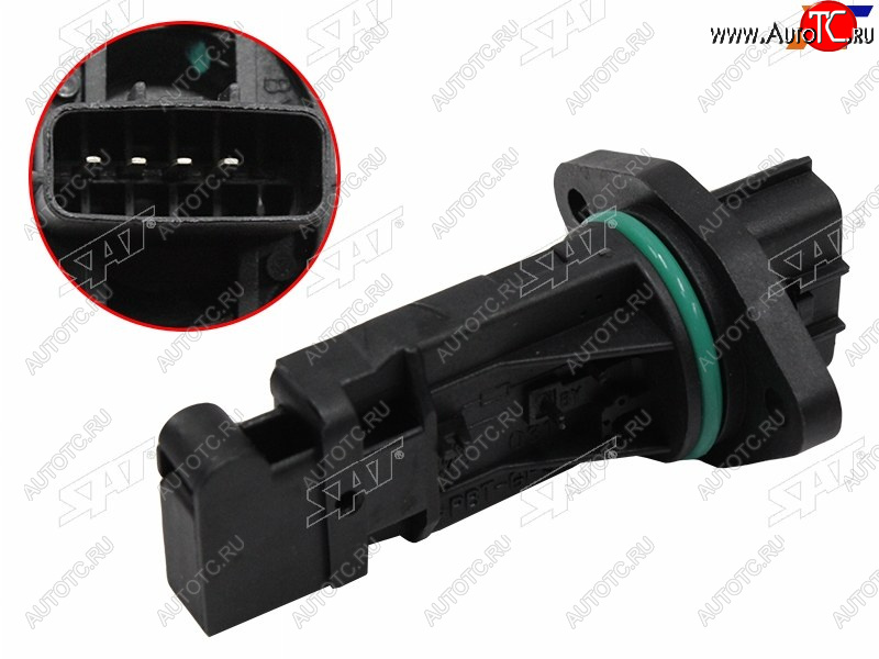2 999 р. Датчик расхода воздуха EJ204EJ253EJ254 FORESTERIMPREZALEGACY 97-03 (4 контакта) SAT ST-22794-AA000  с доставкой в г. Керчь