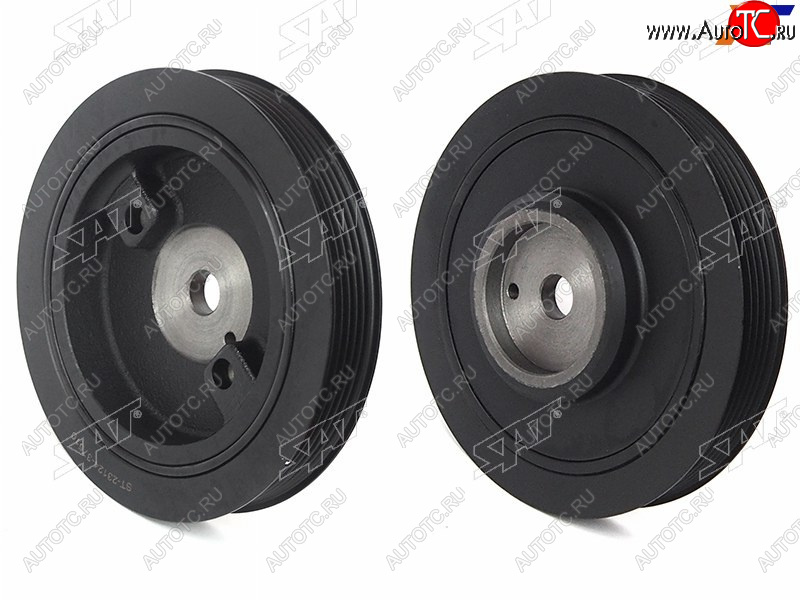 1 599 р. Шкив коленвала HYUNDAI TUCSON 2004-2010TRAJET 00-06COUPE 01-09SANTA FE(BB)00-06SONATA 01-05XGX SAT ST-23124-37510  с доставкой в г. Керчь