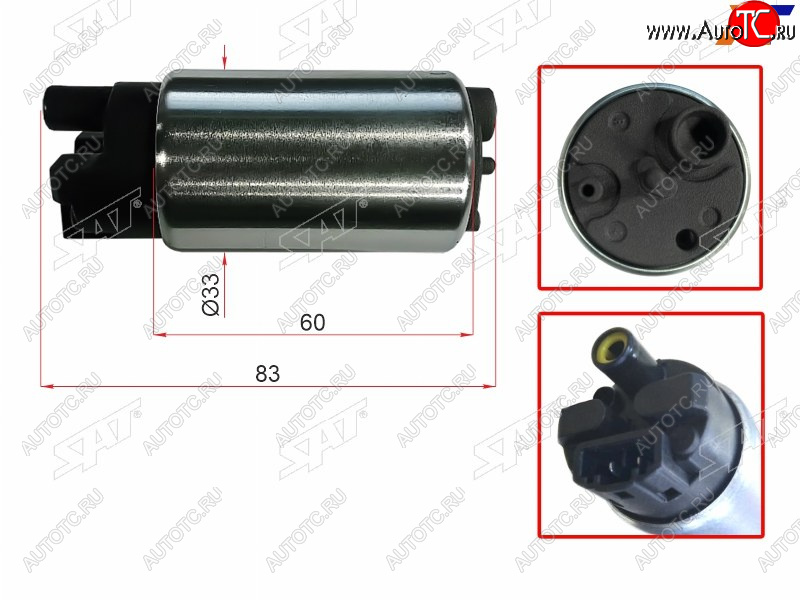 1 199 р. Насос топливный 2ARFXE3ZRFAE2ARFE1AZFE HARRIERNX200300HRAV4 SAT ST-23220-36011  с доставкой в г. Керчь