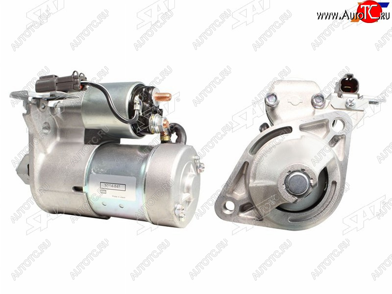 4 749 р. Стартер Nissan Bluebird Sylphy 00-05 (1,4 kW Z=8 (восстановленный)) SAT ST-23300-6N160  с доставкой в г. Керчь