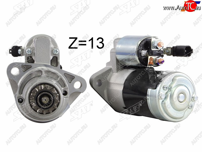 6 549 р. Стартер Nissan Murano 02-08  Teana 03-08 (1,4 kW Z=13)                                             SAT ST-23300-CA00AN  с доставкой в г. Керчь