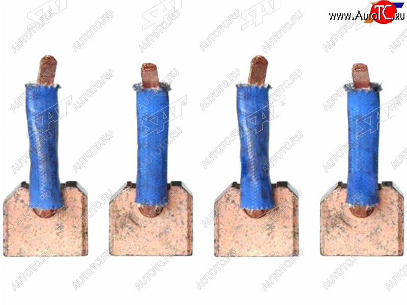 200 р. Щетка генераторастартера 4 шт. MMC COLTGALANTL200LANCERPAJERONISSAN ALMERALAURELPATROLSUNNY SAT ST-23379-10G00  с доставкой в г. Керчь