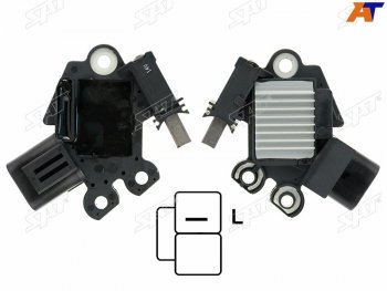 689 р. Реле-регулятор напряжения генератора KIA OPTIMAMAGENTISHYUNDAI COUPESANTA FESONATA 00- G6BA SAT ST-235-0005  с доставкой в г. Керчь. Увеличить фотографию 2