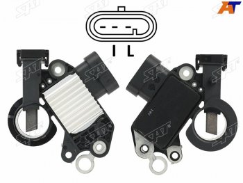 779 р. Реле-регулятор напряжения генератора DAEWOOCHEVROLET LACETTINUBIRA 04-13 F14D3F16D3F18D3 SAT ST-235-0003  с доставкой в г. Керчь. Увеличить фотографию 1