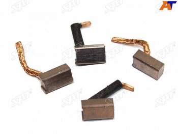 103 р. Щетка генераторастартера 4 шт. CITROEN C2C3C4KIA SPORTAGEMAZDA DEMIOMMC LANCERNISSAN MICRA SAT ST-23380-M8310  с доставкой в г. Керчь. Увеличить фотографию 2