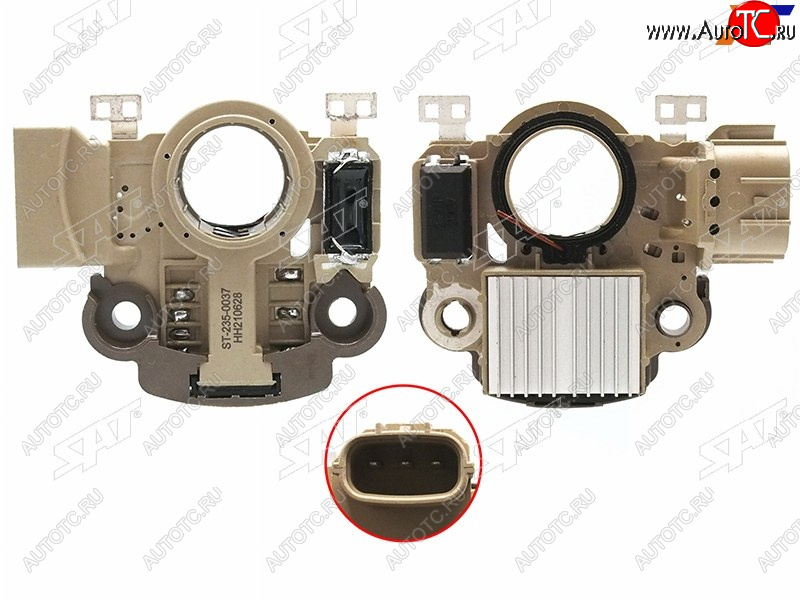 779 р. Реле-регулятор напряжения генератора SUBARU FORESTER 05-IMPREZA 96-LEGACY 98-OUTBACK 00- EJ20#EJ SAT ST-235-0037  с доставкой в г. Керчь