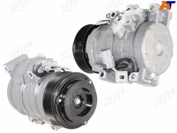 17 999 р. Компрессор кондиционера Toyota Land Cruiser Prado (J120) 02-09  Hilux Surf 02-09 SAT ST-245-0008  с доставкой в г. Керчь. Увеличить фотографию 1
