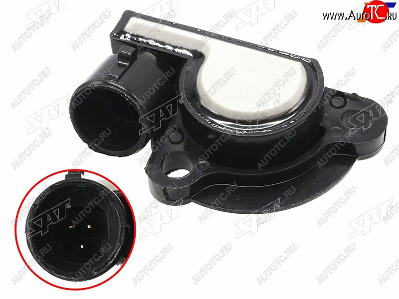 299 р. Датчик положения дроссельной заслонки OPEL ASTRA F 92-98 ASTRA G 98-10 CORSA B 93-02 VECTRA A 89- SAT ST-250-0014  с доставкой в г. Керчь