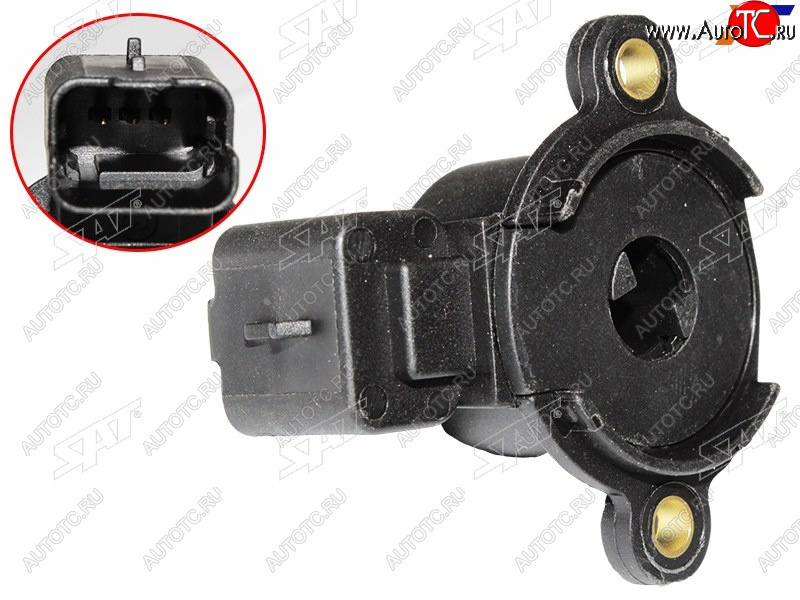 1 499 р. Датчик положения дроссельной заслонки PEUGEOT 306 93-02307 00-10406 95-04 CITROEN BERLINGO 96-11 SAT ST-250-0013  с доставкой в г. Керчь