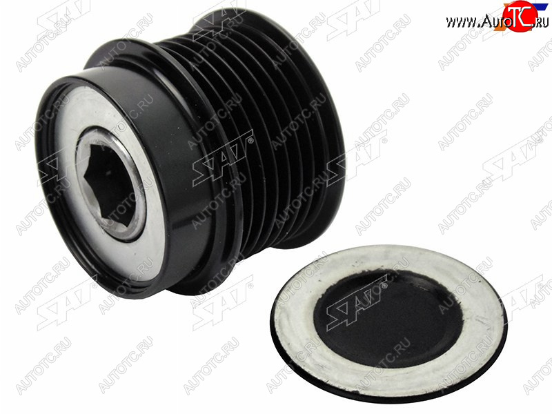 1 399 р. Шкив генератора LEXUS ES 350 13-TOYOTA RAV4 09-SIENNA 07-VENZA 3.5 10-4 RUNNER 4.0 01- SAT ST-27415-0W131  с доставкой в г. Керчь