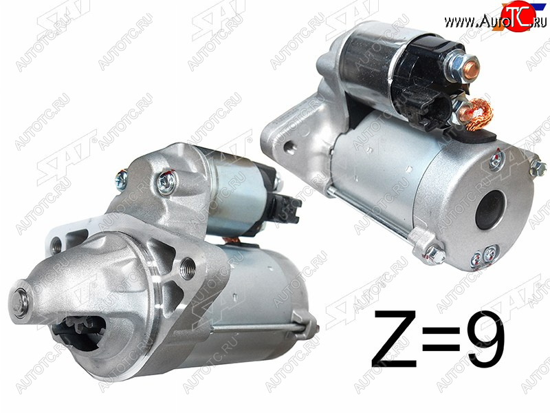 6 999 р. Стартер Toyota Hiace 04-20  Hilux Pick Up 04-15  Land Cruiser Prado (J120) 02-07  Fortuner 04-15 SAT ST-28100-75191N  с доставкой в г. Керчь
