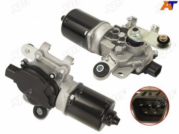 1 329 р. Мотор трапеции стеклоочистителя Nissan Teana 08-14 SAT ST-28810-JN00A  с доставкой в г. Керчь. Увеличить фотографию 1