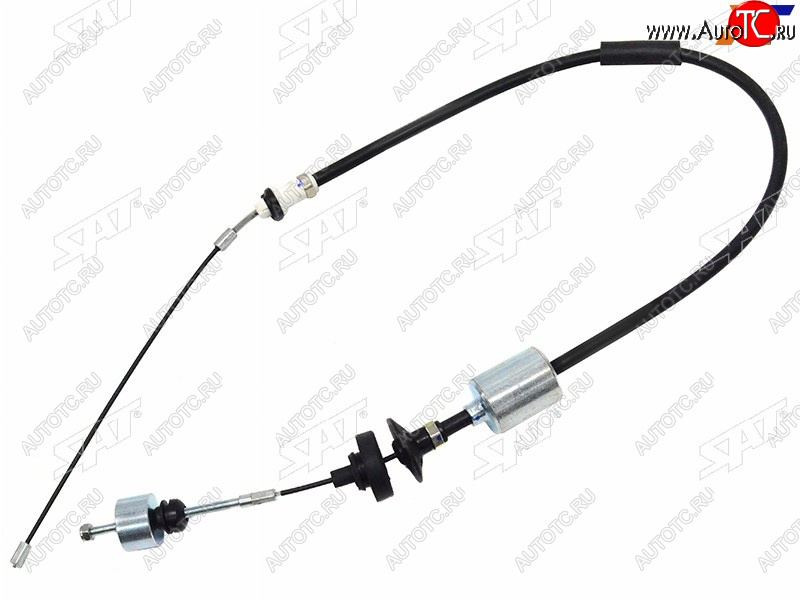 1 459 р. Трос стояночного тормоза SAT Nissan Almera G15 седан (2012-2019)  с доставкой в г. Керчь