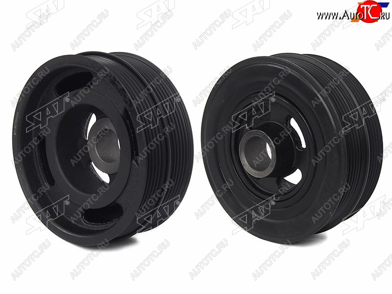 2 859 р. Шкив коленвала FORD FOCUS 04-14MONDEO 07-14FIESTA 01-FUSION 01-08C-MAX 03-10VOLVO S40V50 04-12 SAT ST-30788499  с доставкой в г. Керчь