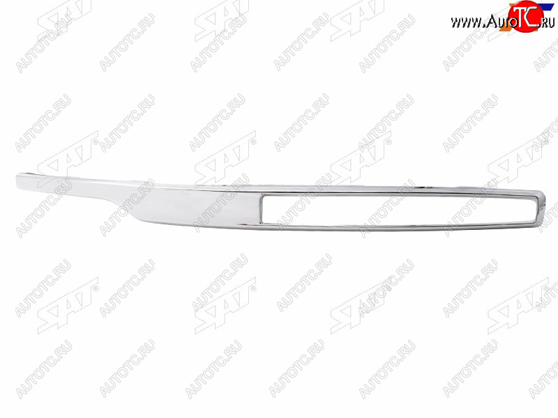 979 р. Правый молдинг оправы ПТФ SAT Chery Tiggo 4 1-ый рестайлинг (2018-2023) (хром)  с доставкой в г. Керчь