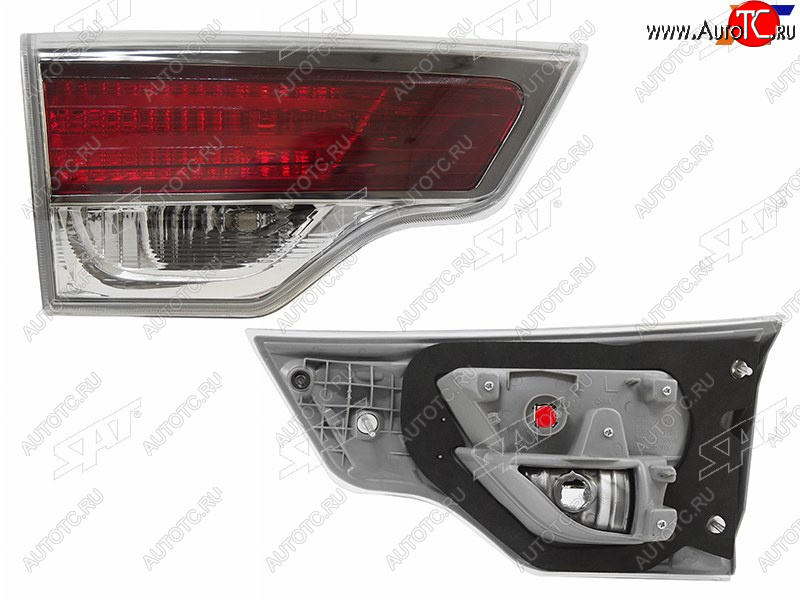 3 089 р. Левый фонарь (внутренний) SAT Toyota Highlander XU50 дорестайлинг (2013-2017)  с доставкой в г. Керчь
