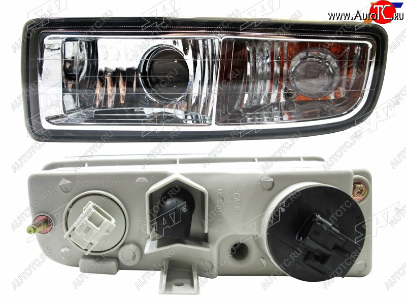 2 699 р. Левая противотуманная фара SAT Lexus LX470 J100 дорестайлинг (1998-2002)  с доставкой в г. Керчь