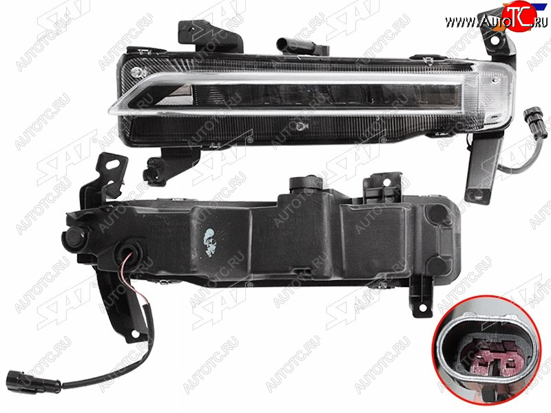 3 199 р. Ходовые огни Chery Tiggo 8 Pro 21-  Tiggo 8 Pro Max 22-24 (Справа) SAT ST-327-CHTG8PROR  с доставкой в г. Керчь