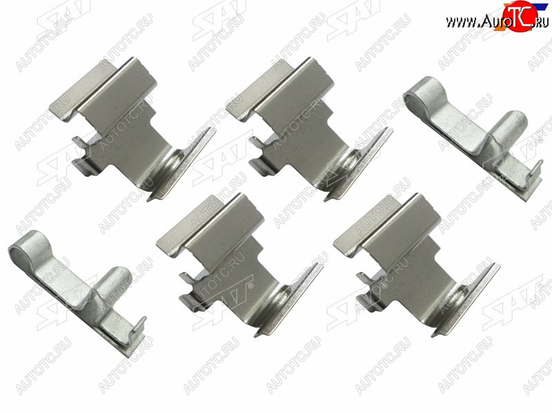 134 р. Комплект монтажный тормозных колодок RR MITSUBISHI LANCER CSCY 03-OUTLANDER CUCFCW 03-PAJERO 90 SAT ST-349-0038  с доставкой в г. Керчь
