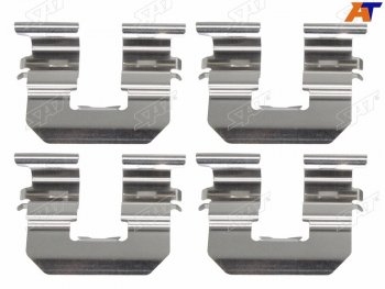 Комплект монтажный тормозных колодок RR HYUNDAI SOLARIS 10-ACCENT 11-19KIA RIO 10- SAT ST-349-0009