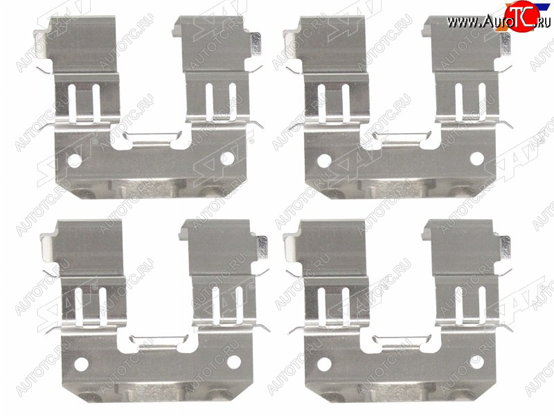 237 р. Комплект монтажный тормозных колодок RR SUBARU IMPREZA 07-14 FORESTER 07-LEGACY 03- SAT ST-349-0062  с доставкой в г. Керчь