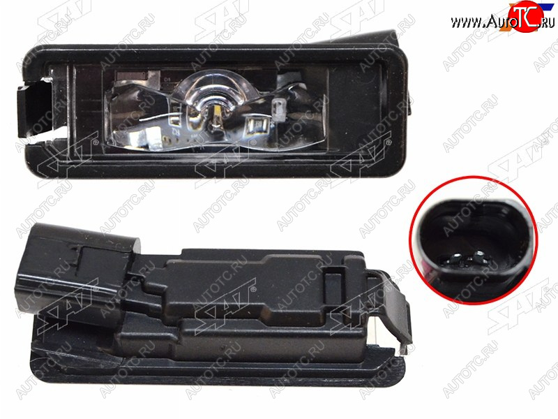 699 р. Подсветка номерного знака Volkswagen Polo 20-22 SAT ST-396-0009  с доставкой в г. Керчь