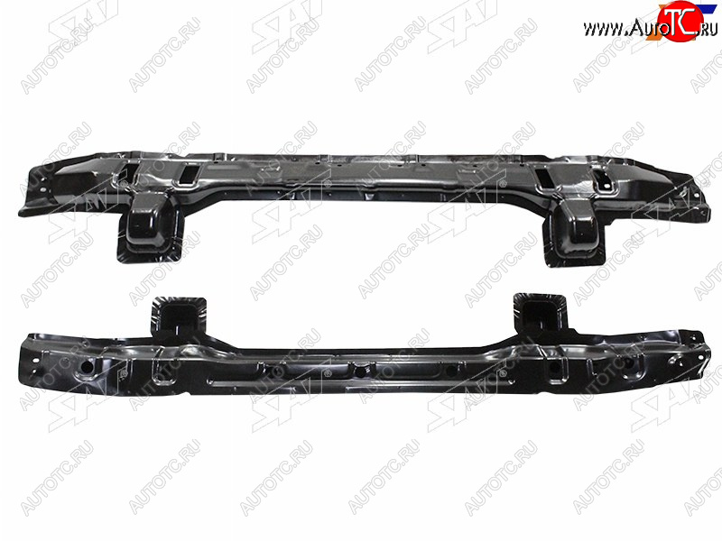 5 199 р. Усилитель переднего бампера нижний SAT  Mitsubishi Pajero  4 V80 (2006-2011) дорестайлинг  с доставкой в г. Керчь