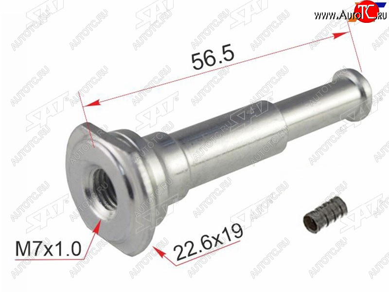 101 р. Направляющая суппорта FR NISSAN ALMERA N15BLUEBIRD SYLPHY G11TEANA J31PRIMERA P11WINGOADAD Y11  SAT ST-44139-2Y000  с доставкой в г. Керчь