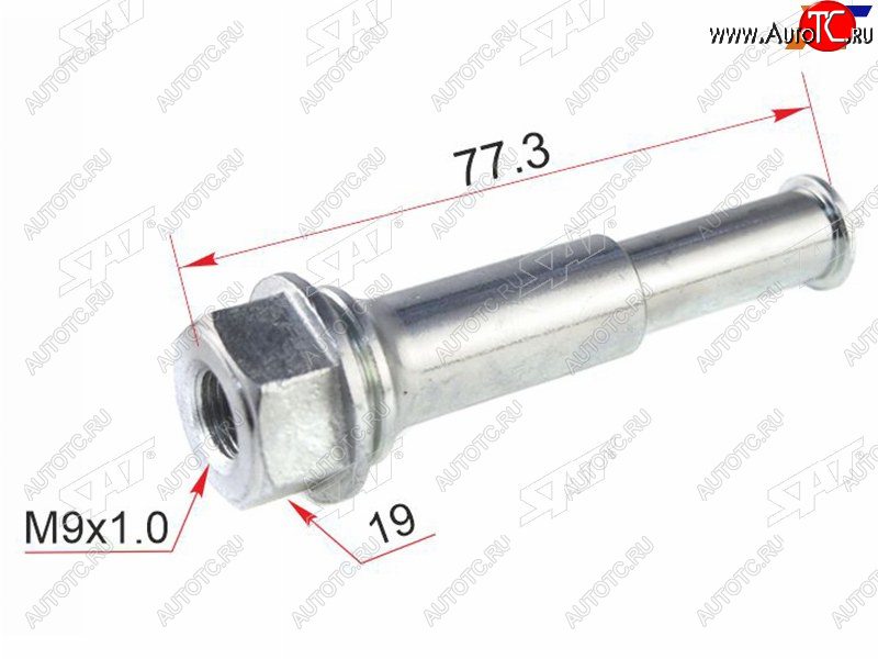 96 р. Направляющая суппорта FR NISSAN PATROLSAFARI Y61ATLAS F24INFINITI FX4535 02-08 SAT ST-44140-EJ20A  с доставкой в г. Керчь