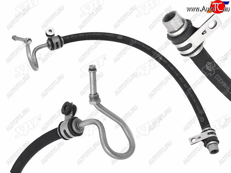 1 659 р. Шланг ГУР Mitsubishi Pajero 99-06  Pajero Sport 96-08 SAT ST-4455A214  с доставкой в г. Керчь