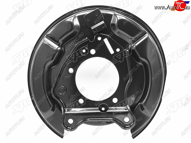 3 199 р. Щиток тормозного диска зад TOYOTA LAND CRUISER 100 98-05 правый SAT ST-46503-60100  с доставкой в г. Керчь