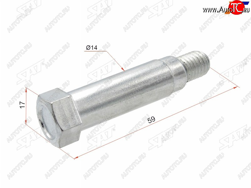 95 р. Направляющая RR суппорта TOYOTA CAMRY ACV30,SXV20,Vista SV5#, Caldina 24# SAT ST-47715-32020  с доставкой в г. Керчь