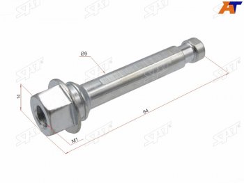 Направляющая RR суппорта TOYOTA CAMRY №2 06- SAT ST-47814-33211