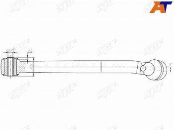 Рычаг FR нижний TOYOTA DUETDAIHATSU STORIAYRV 98- LH SAT ST-48069-97401