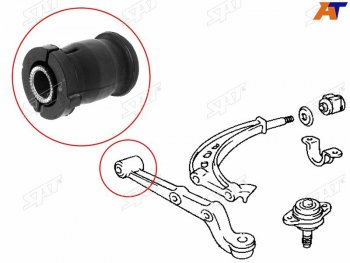 Сайлентблок переднего рычага FR SAT Toyota Estima Emina  XR10, XR20 - Estima Lucida  XR10,20