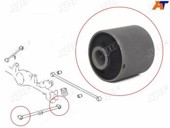 Сайлентблок задней нижней продольной тяги TOYOTA LAND CRUISER PRADO 02-14HILUXSURF 02-FJ CRUISER SAT ST-48725-35020