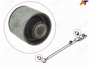 Сайлентблок задней нижней продольной тяги FR SAT Daihatsu Terios  J102,J122 (2000-2005), Toyota Cami  J100 (1999-2006)