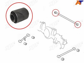 Сайлентблок Toyota Land Cruiser (J200) 07-21  Lexus LX 07-23 SAT ST-48740-60150-B
