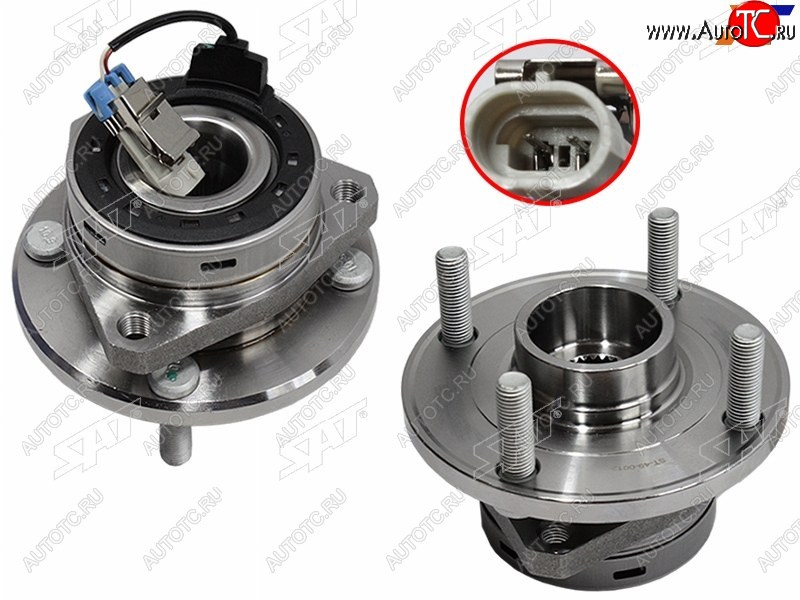 5 799 р. Ступичный узел перед CHEVROLET EPICA 06-11 FRT ABS (New sensor) SAT ST-49-0012  с доставкой в г. Керчь